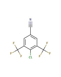 Astatech 4-CHLORO-3,5-BIS(TRIFLUOROMETHYL)BENZONITRILE; 1G; Purity 95%; MDL-MFCD03412181